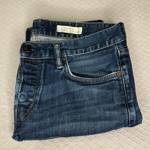 All Saints Men's Cigarette Jeans, Blue, 30 W, 30 L